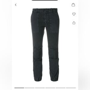Nili Lotan Charcoal Jogger Pants